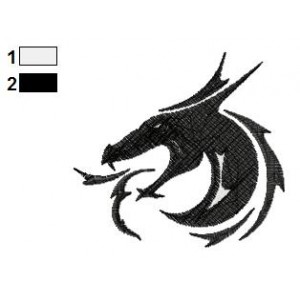 Dragon Tattoo Embroidery Design 19